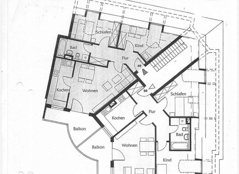 Wohnung zur Miete 1.050 € 3 Zimmer 79 m² 3. Geschoss Friedrichstraße 46a Erkner 15537
