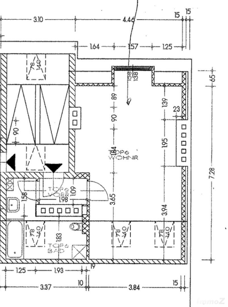 Wohnung zur Miete 370 € 1 Zimmer 40,7 m²<br/>Wohnfläche 4.<br/>Geschoss Sankt Leonhard Graz 8010