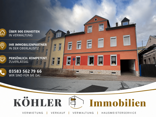 Terrassenwohnung zur Miete 380 € 2 Zimmer 62 m² Geschoss 1/2 frei ab sofort Marie-Müller-Straße 4 Aue 08280