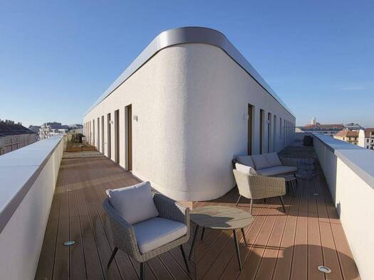 Penthouse zur Miete 1.370 € 2 Zimmer 89,5 m² 6. Geschoss Konstantinstraße 21 Neustadt-Neuschönefeld Leipzig / Neustadt-Neuschönefeld 04315