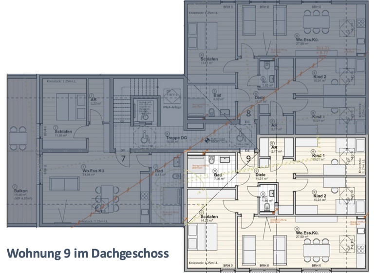 Wohnung zum Kauf - Erstbezug provisionsfrei 4 Zimmer 90 m² 2. Geschoss Bliesen Sankt Wendel 66606