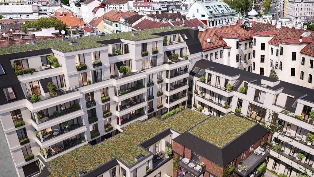 Wohnung zum Kauf - Erstbezug 639.000 € 3 Zimmer 73,8 m² 3. Geschoss Sechshauser Straße Wien 1150