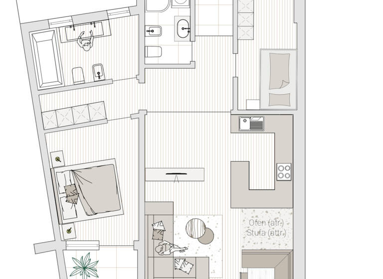 Wohnung zum Kauf 690.000 € 3 Zimmer 74,3 m² 1. Geschoss Matthias Schranzhofer Strasse 24 B Innichen 39038
