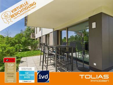 Wohnung zum Kauf 378.000 € 2 Zimmer 59 m² EG frei ab sofort Grünbühl Ludwigsburg 71638
