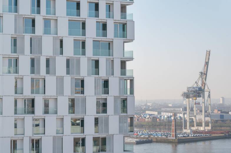 Wohnung zur Miete 1.721 € 1 Zimmer 46 m² HafenCity Hamburg 20457
