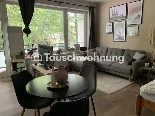 Wohnung zur Miete Tauschwohnung 600 € 1 Zimmer 38 m² 1. Geschoss Winterhude Hamburg 22301