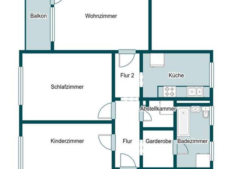 Sonstiges zum Kauf als Kapitalanlage geeignet 99.000 € 3 Zimmer 77 m² Knieper West Stralsund 18435