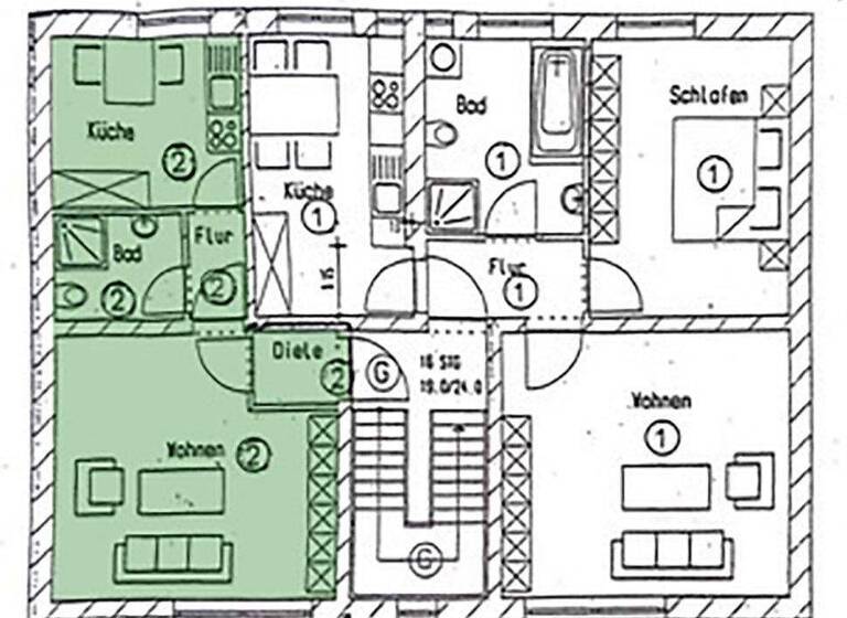 Studio zum Kauf als Kapitalanlage geeignet 129.000 € 1 Zimmer 35 m² Karl-Marx-Straße 64 Hansaviertel Rostock 18057