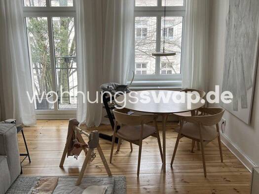 Wohnung zur Miete Tauschwohnung 1.200 € 3 Zimmer 83 m² 3. Geschoss Pankow Berlin 13187