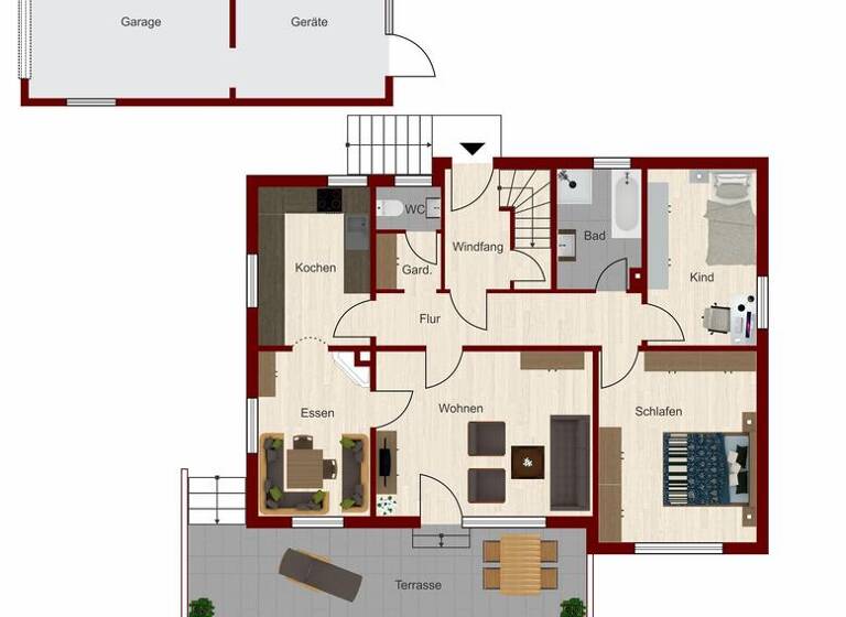 Einfamilienhaus zum Kauf 255.000 € 4 Zimmer 84 m² 610 m² Grundstück Burgberg Giengen an der Brenz 89537