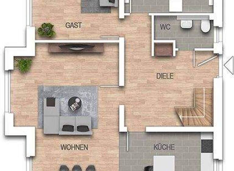 Einfamilienhaus zum Kauf 534.650 € 6 Zimmer 174 m² 750 m² Grundstück Borstel 23845