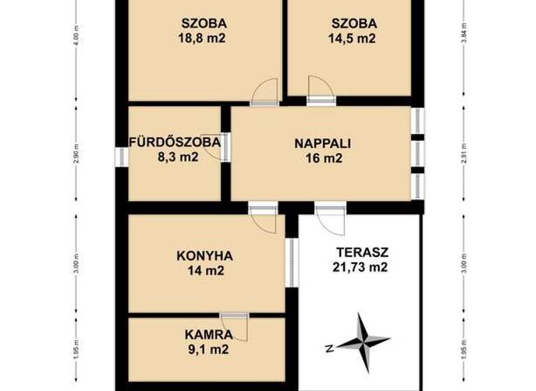 Einfamilienhaus zum Kauf 128.000 € 3 Zimmer 81 m² 1.612 m² Grundstück Marcali 8700