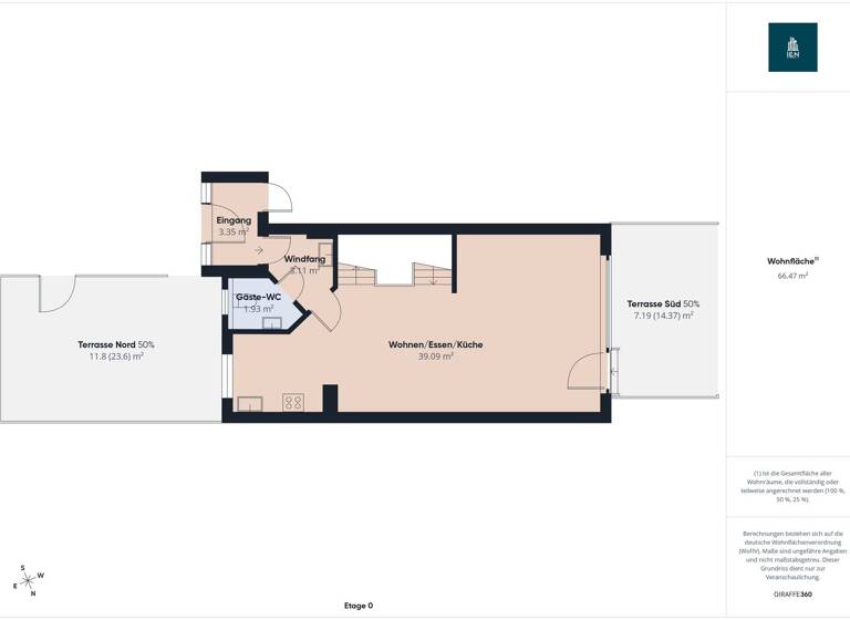 Doppelhaushälfte zum Kauf 499.000 € 5 Zimmer 121 m² 158 m² Grundstück Talheim 74388