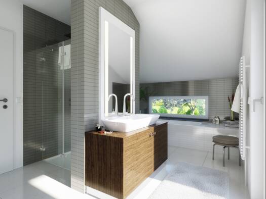 Doppelhaushälfte zum Kauf - Erstbezug provisionsfrei 540.000 € 5 Zimmer 136 m² 316 m² Grundstück Wulfertshausen Friedberg 86420