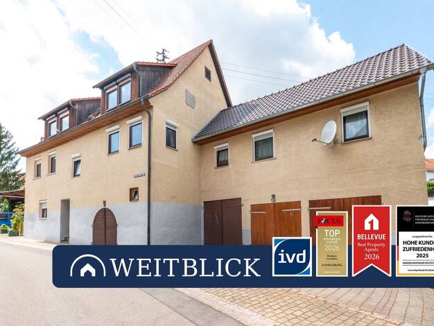 Mehrfamilienhaus zum Kauf 375.000 € 8 Zimmer 196 m² 295 m² Grundstück Erbstetten Burgstetten 71576