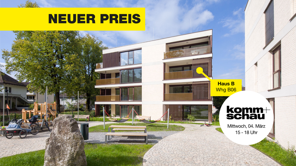 Terrassenwohnung zum Kauf - Erstbezug 579.000 € 3 Zimmer 80,2 m² 2. Geschoss Am Emsbach 3 Hohenems 6845