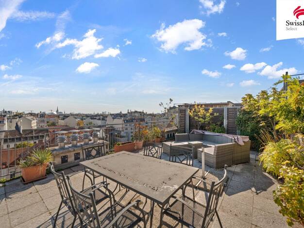 Terrassenwohnung zum Kauf 1.625.000 € 4 Zimmer 194,7 m² 6. Geschoss Wien 1080
