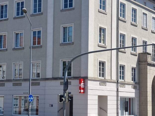 Wohnung zur Miete 375 € 2 Zimmer 61,5 m² frei ab sofort Poststraße 14 Innenstadt Dessau-Roßlau 06844