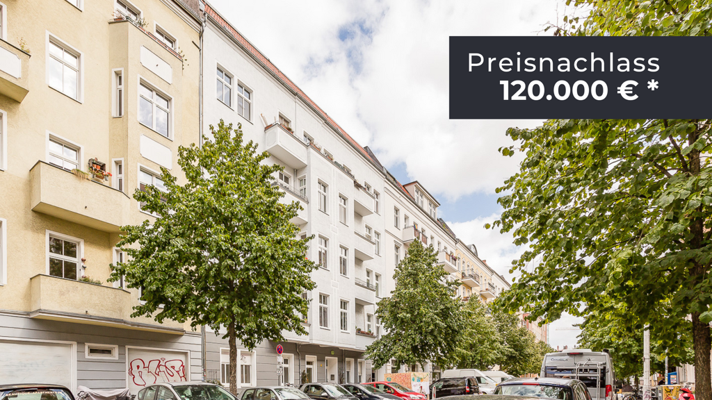 Wohnung zum Kauf provisionsfrei 409.200 € 3 Zimmer 84,4 m² EG Corinthstraße 53 Friedrichshain Berlin 10245