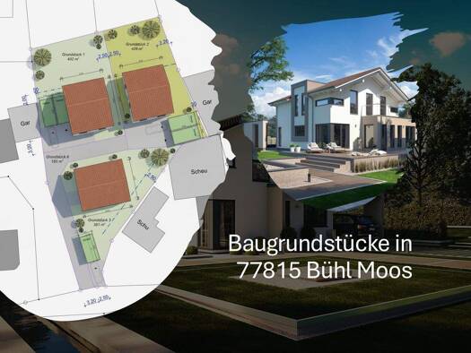 Grundstück zum Kauf 147.421 € 459 m² Grundstück Moos Bühl 77815