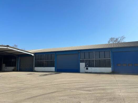 Lagerhalle zur Miete 4 € 1.200 m² Lagerfläche teilbar von 600 m² bis 1.200 m² Hamm 59077