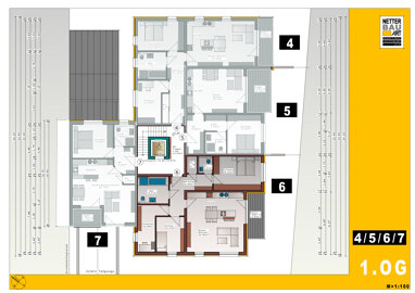 Wohnung zum Kauf provisionsfrei 620.401 € 4 Zimmer 98,8 m² 1. Geschoss Sprottauer Str. 105 Nürnberg 90475