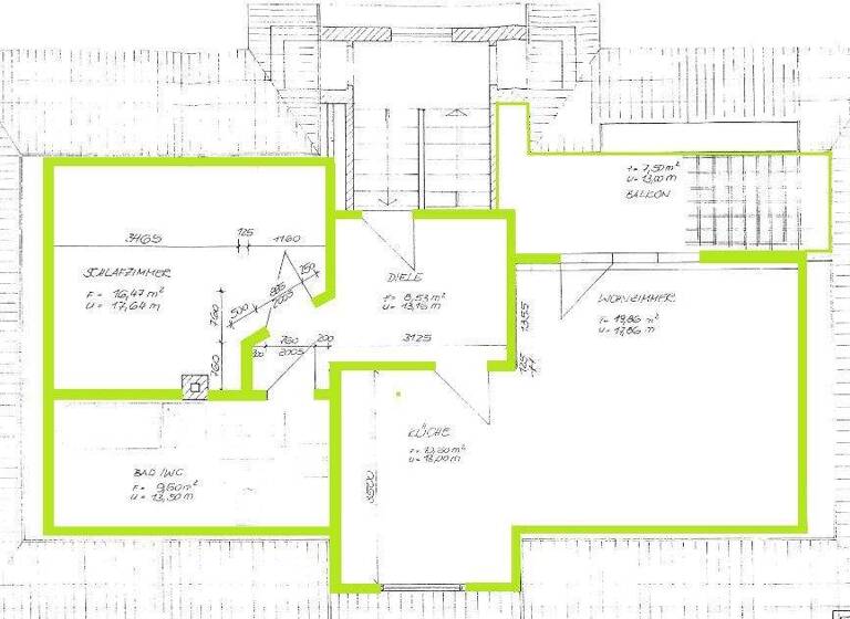 Wohnung zur Miete 405 € 2 Zimmer 60 m² Lobstädt Neukieritzsch 04575