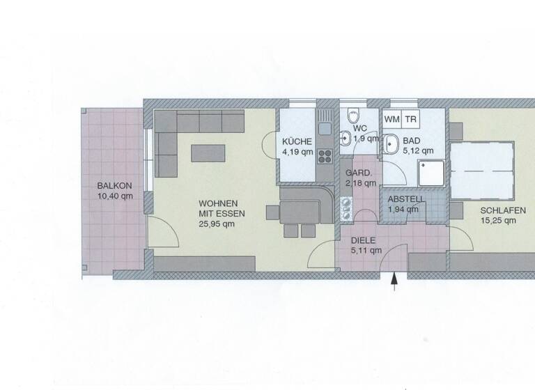 Wohnung zum Kauf 290.000 € 2 Zimmer 67 m²<br/>Wohnfläche 1.<br/>Geschoss ab sofort<br/>Verfügbarkeit Kiefersfelden Kiefersfelden 83088