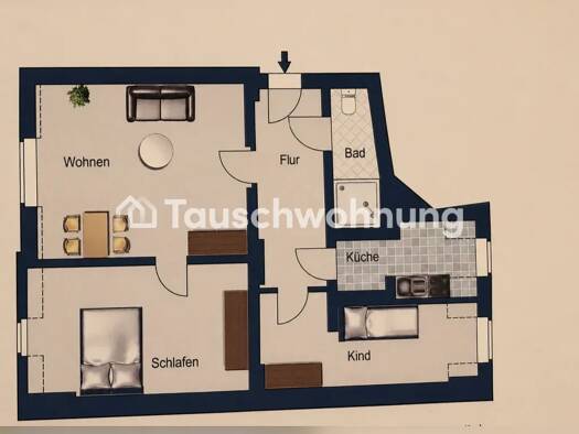 Wohnung zur Miete Tauschwohnung 700 € 3 Zimmer 75 m² Pieschen-Nord/Trachenberge Ortsamtsbereich Pieschen 01127