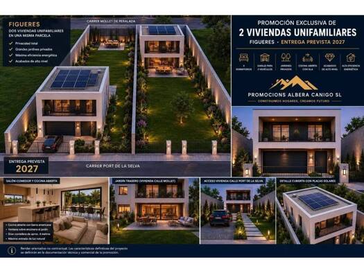 Villa zum Kauf 380.000 € 4 Zimmer 120 m² 177 m² Grundstück Figueres 17600