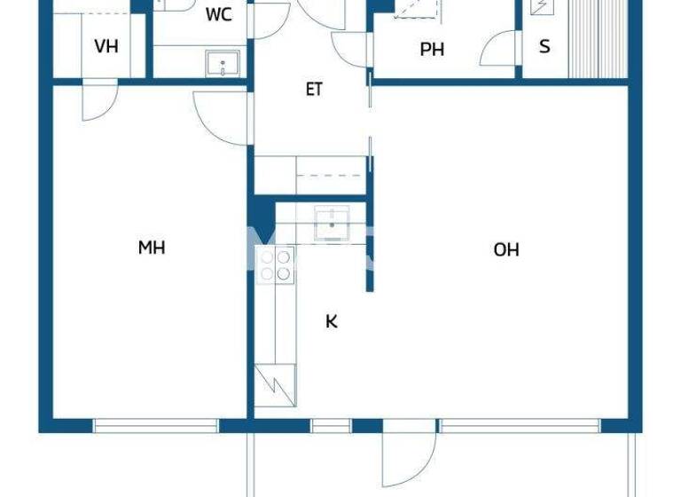 Studio zum Kauf 149.000 € 2 Zimmer 50,5 m² 2. Geschoss Suistokatu 9 Porvoo 06100