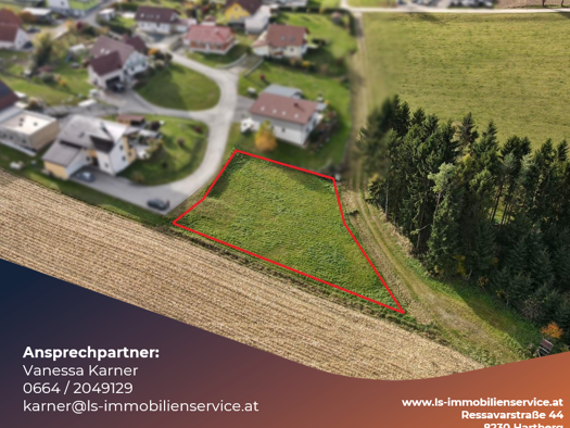 Grundstück zum Kauf 65.000 € 1.128 m² Grundstück Rohrbach an der Lafnitz 8234