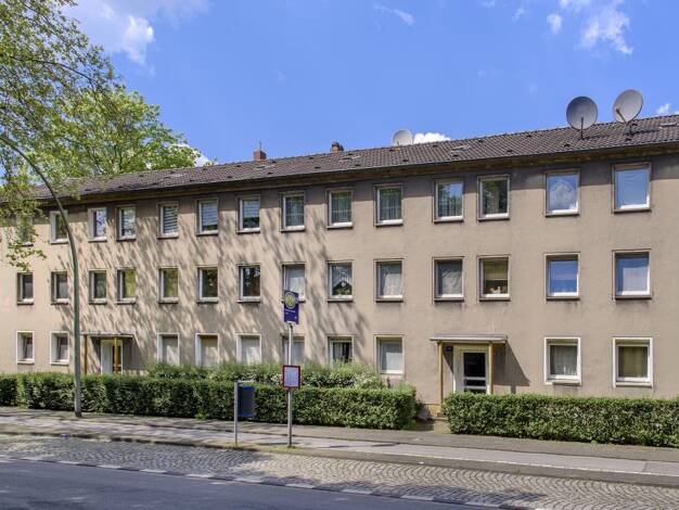 Wohnung zur Miete 389 € 2 Zimmer 43,8 m² EG frei ab 16.12.2025 Angertaler Straße 48 Wanheim-Angerhausen Duisburg 47249