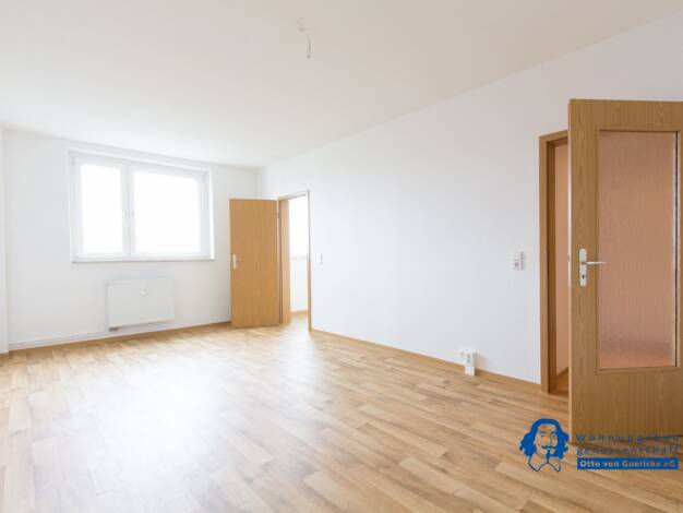 Wohnung zur Miete 307 € 2 Zimmer 49,5 m² 9. Geschoss Victor-Jara-Straße 16 Neustädter See Magdeburg 39126