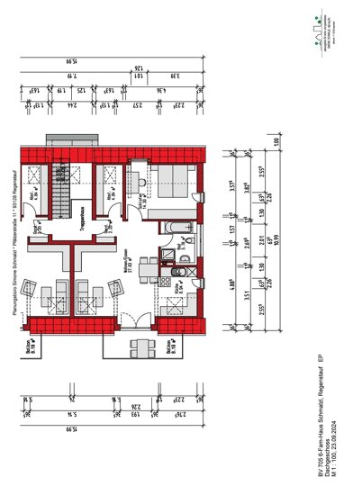 Wohnung zur Miete 595 € 2 Zimmer 57,7 m² 3. Geschoss Beethovenstr. 2 Regenstauf Regenstauf 93128