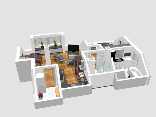 Wohnung zum Kauf provisionsfrei 179.000 € 2 Zimmer 60 m² Dachgeschoss, 3. Geschoss frei ab sofort Neuburger Straße 44 Allersberg 90584