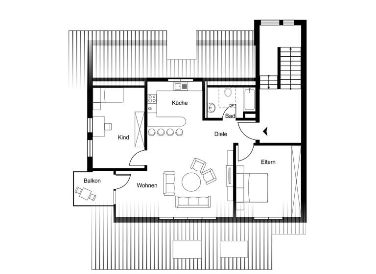 Wohnung zum Kauf 215.000 € 3 Zimmer 69,4 m² frei ab sofort Georg-Wickram-Straße 1 Neuenburg Neuenburg am Rhein 79395