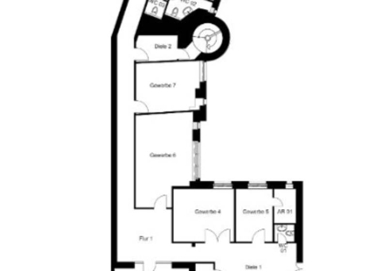 Bürofläche zur Miete 6.990 € 262,7 m²<br/>Bürofläche ab 262,7 m²<br/>Teilbarkeit Halensee Berlin 10711