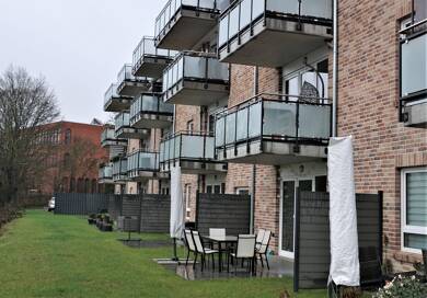 Wohnung zur Miete 982 € 2 Zimmer 69,6 m² 2. Geschoss frei ab sofort Schwartauer Allee 145 c St. Lorenz Nord Lübeck 23554
