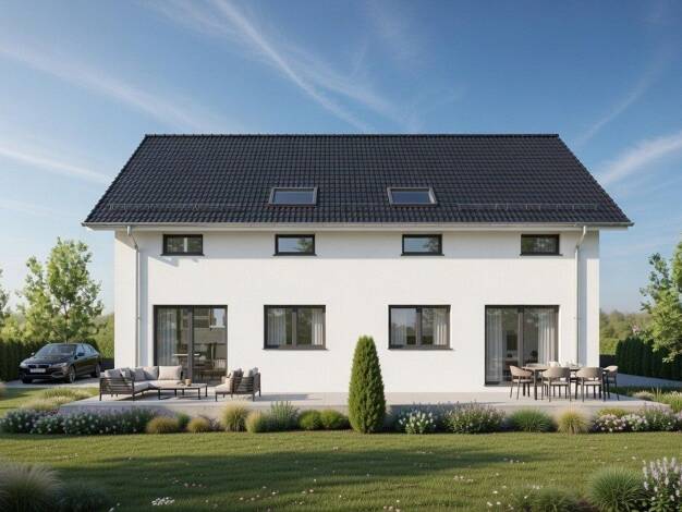 Doppelhaushälfte zum Kauf 549.000 € 4 Zimmer 123 m² 490 m² Grundstück Horrheim Vaihingen an der Enz 71665