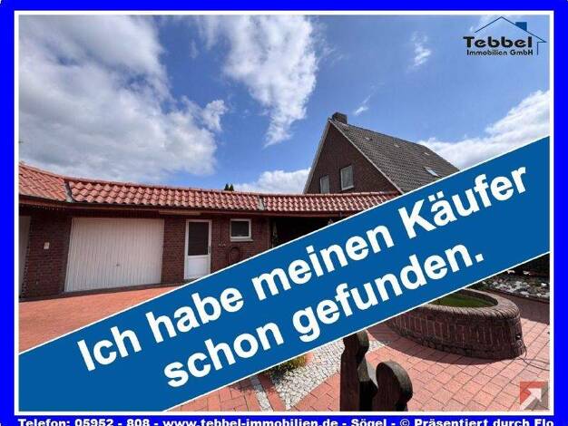 Einfamilienhaus zum Kauf provisionsfrei 220.000 € 4 Zimmer 124 m² 961 m² Grundstück Sögel 49751