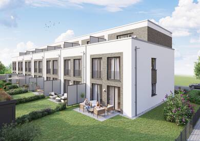 Reihenmittelhaus zum Kauf - Neubau provisionsfrei 770.000 € 5 Zimmer 156,3 m² 144 m² Grundstück Melli-Beese-Weg 10 Langen Langen 63225