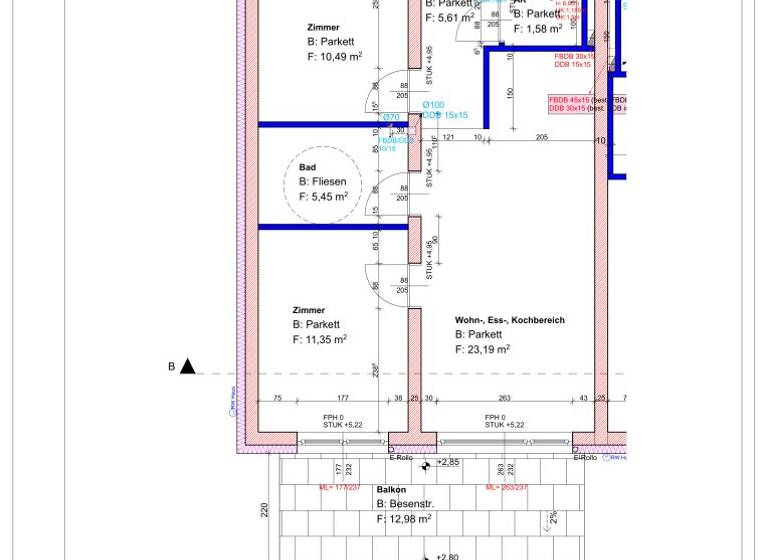 Wohnung zum Kauf 189.900 € 3 Zimmer 59,3 m² frei ab 01.05.2026 Hauptstraße 86B Zeltweg 8740