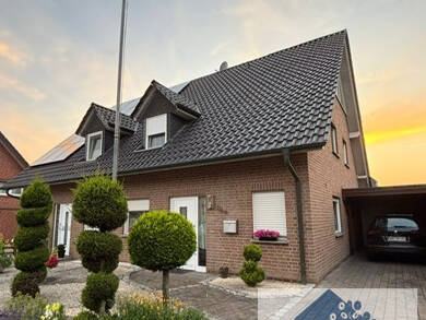 Doppelhaushälfte zur Miete 1.500 € 5 Zimmer 130 m² 265 m² Grundstück Karweg 84a Dutum Rheine / Wadelheim 48432
