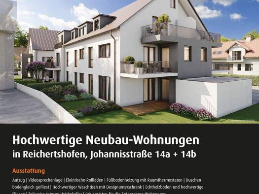 Wohnung zum Kauf - Erstbezug provisionsfrei 439.000 € 3 Zimmer 79,6 m² EG Johannisstraße 14 Reichertshofen 85084