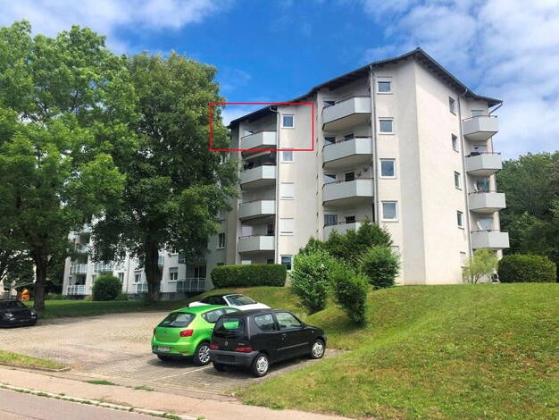 Wohnung zur Miete 625 € 2 Zimmer 52,6 m² 4. Geschoss frei ab 01.07.2026 Fürstenbergring 1 Villingen 78048