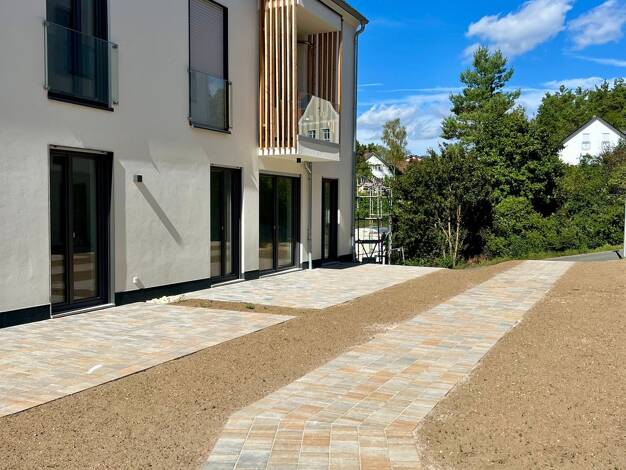 Terrassenwohnung zur Miete - Erstbezug 1.145 € 4 Zimmer 134,2 m² EG frei ab sofort Am Sandberg 18 Hohenburg 92277