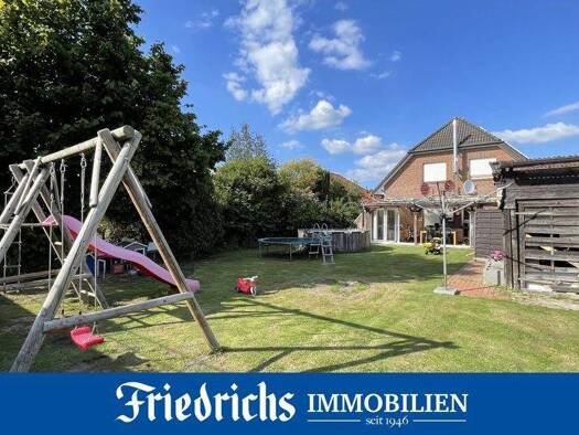 Doppelhaushälfte zum Kauf 259.000 € 5 Zimmer 143,8 m² 534 m² Grundstück Schwaneburg Friesoythe 26169