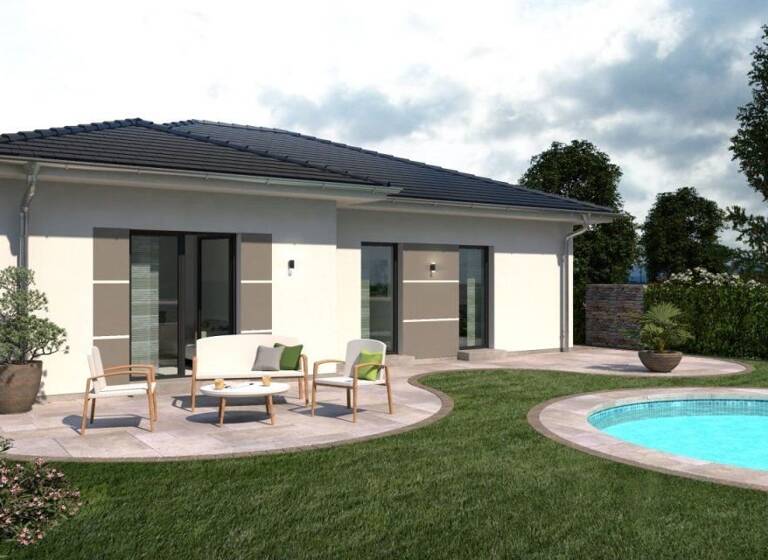 Bungalow zum Kauf provisionsfrei 367.969 € 4 Zimmer 116,4 m²<br/>Wohnfläche 496 m²<br/>Grundstück Nordhausen 99762