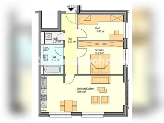 Wohnung zur Miete Tauschwohnung 650 € 3 Zimmer 77 m² Sasel Hamburg 22045